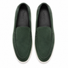 Lp-01 Green Loafers With White Sole