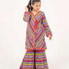 Girls Khaddar Shirt & Sharara