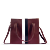 Baku 3 Pcs Maroon women's wallet & clutch in maroon by Bag X