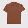 Quarter Zip-Up Polo Shirt