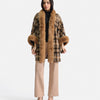 Checked Cape Shawl