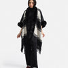 Striped Cape Shawl