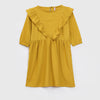 Flounce-Trimmed Dress