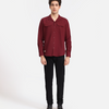 Shirt With Camp Collar