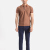Zipper Polo Shirt