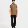 Zipper Textured Polo