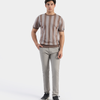 Striped Knit T-Shirt