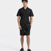 Men Coord Set Textured Shirt