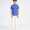 Printed Pique Polo