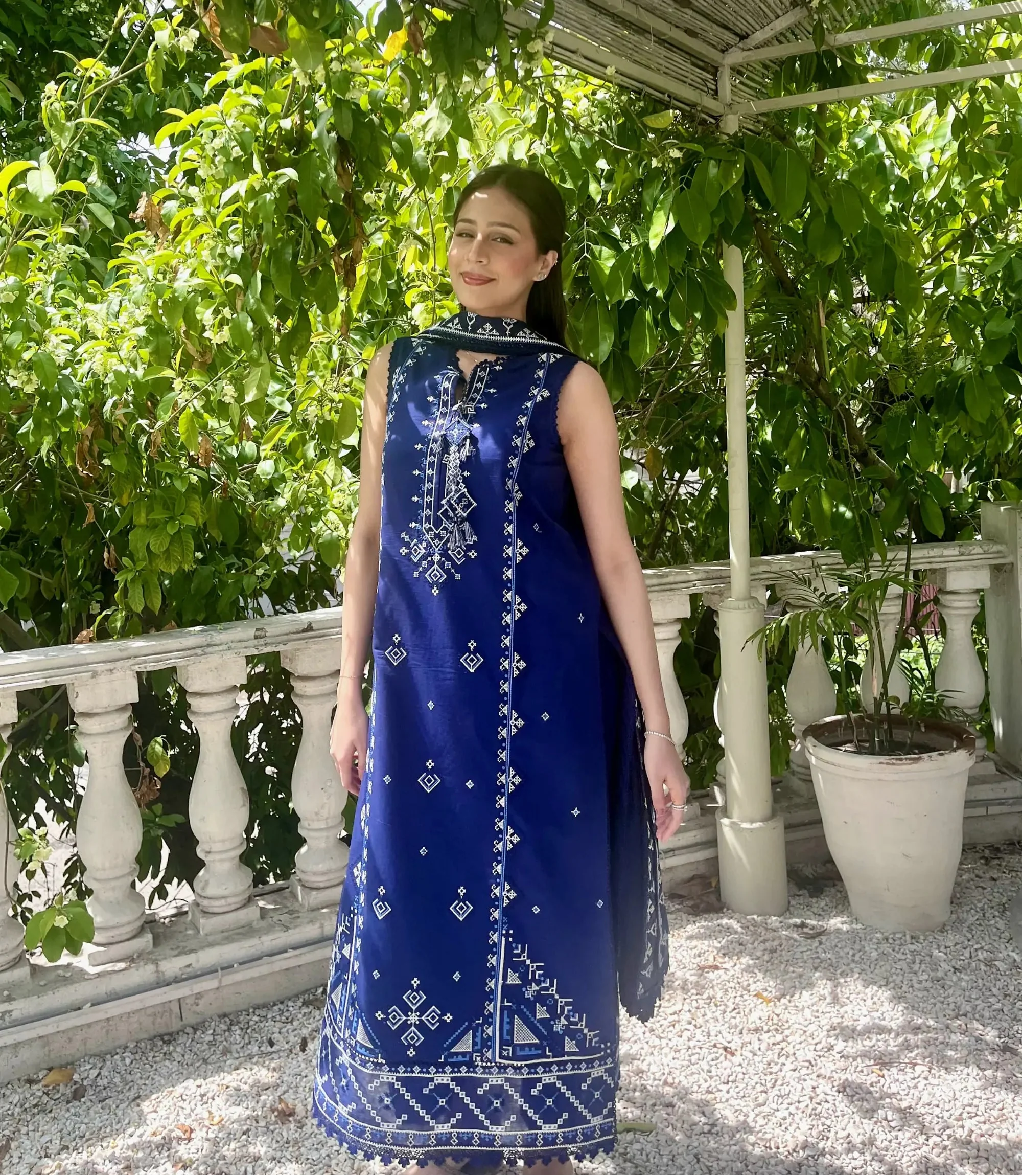Sapphire - Unstitch Luxury Lawn Suit