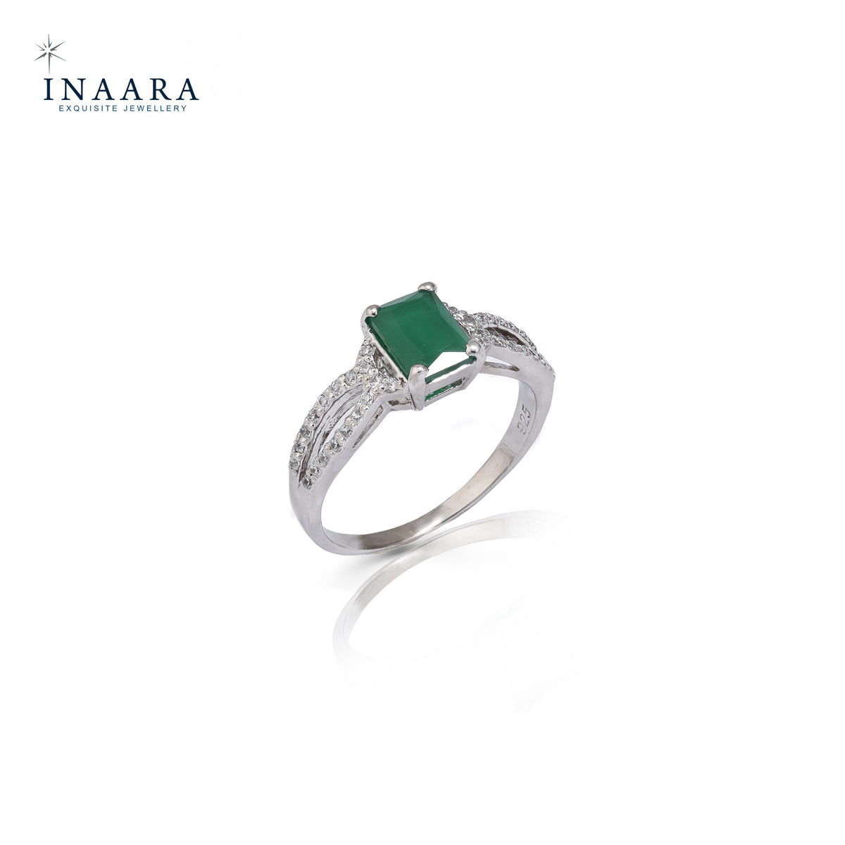 Green - Diamond Style Ring