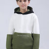 Boys Color Block Hooded Top