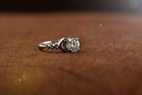 Round Zircon Ring