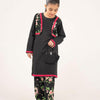 Girls Black Khaddar Kameez & Shalwar