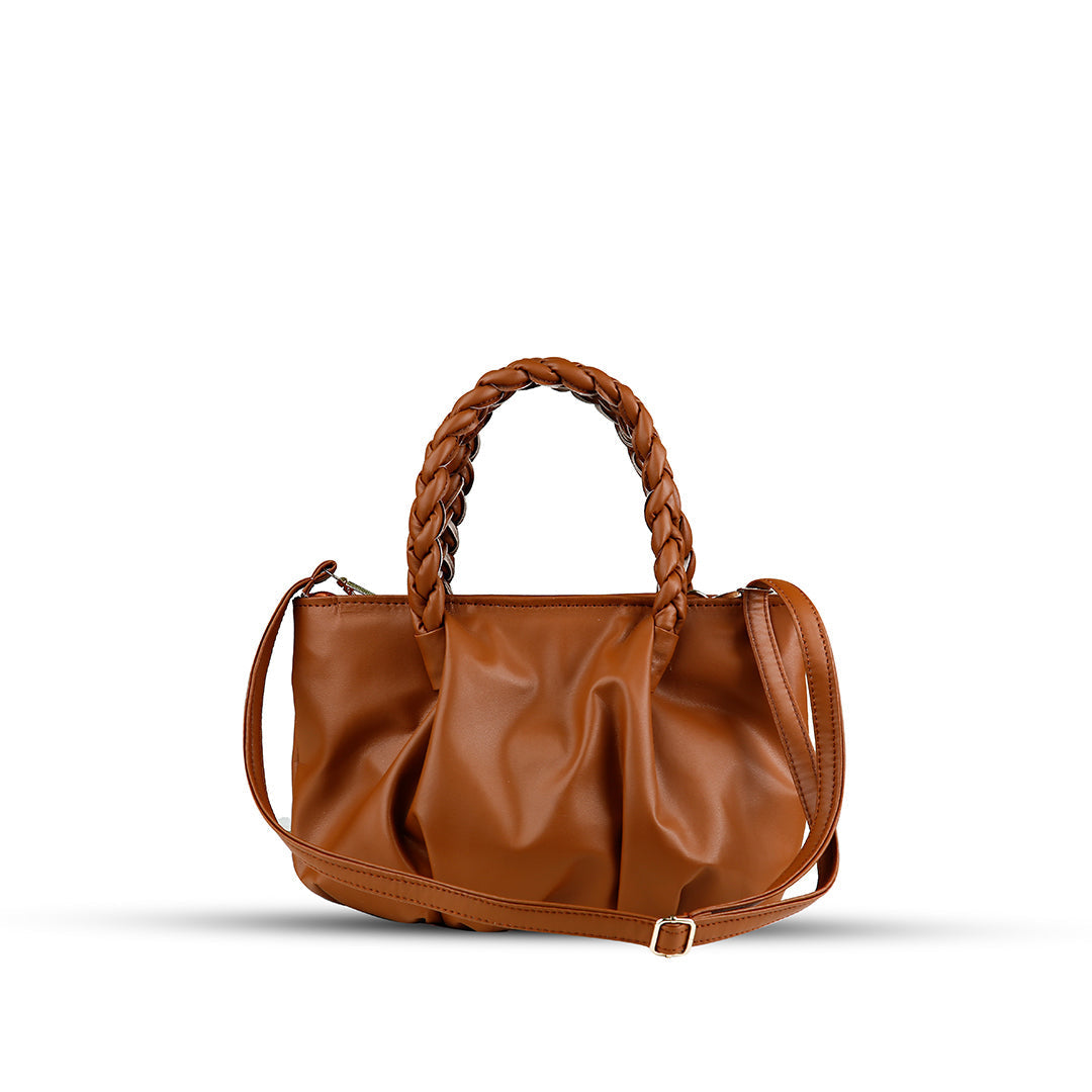 Ash Brown women's crossbody bag in brown by Bag X