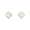 Mother Pearl Motif Earrings