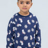 Marie Printed Girls Sweatshirt