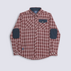 Boy Check Pattern Shirt