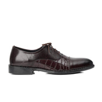 3007-Brown Oxford Soft Leather - DeVogue