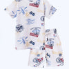 Boys Printed Suit
