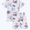 Boys Printed Suit