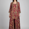 Safwa | Scarlet Bloom – 2PC Printed Lawn Ready to Wear (P000678)