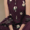 Prune - Printed Lawn Suit