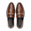 St-05-Shaded Cow Leather Horse Bit Formal Loafer Style In Rubber Sole