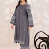 Safwa Ash Veil – 2PC Stitched Suit (P000576)