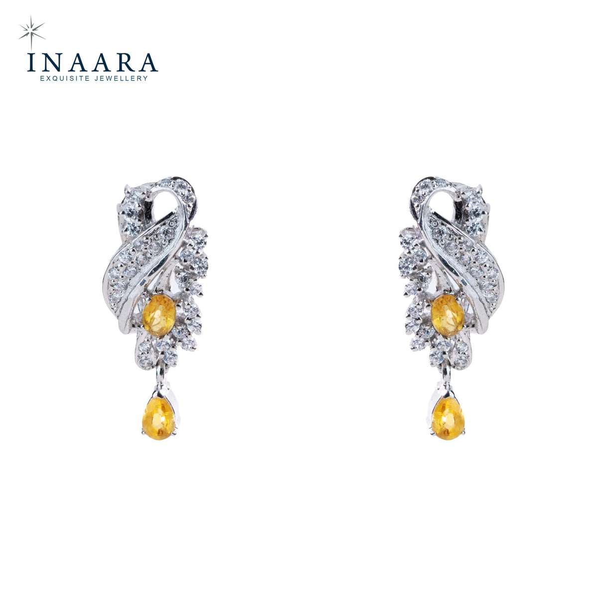 Golden Topaz Earrings