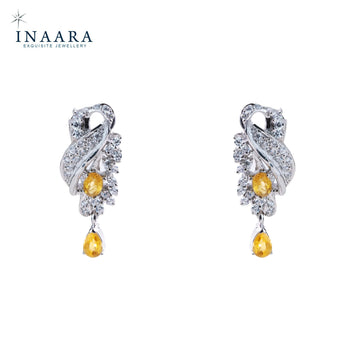 Golden Topaz Earrings