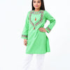 2 Pcs Embroidered Suit