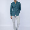 Teal Casual Shirts