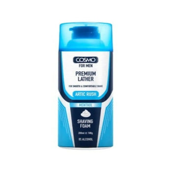 Cosmo Shaving Foam Artic Rush Menthol 200Ml - Mmall