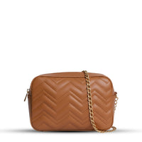 Aura Brown women's crossbody bag in brown by Bag X