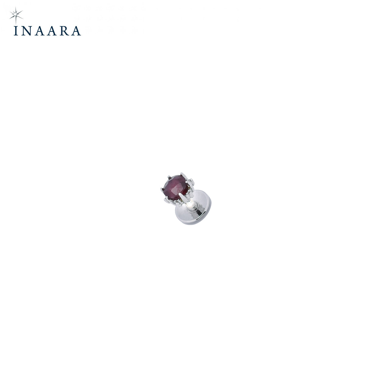 Buttons Single Garnet