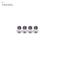 Buttons Single Garnet