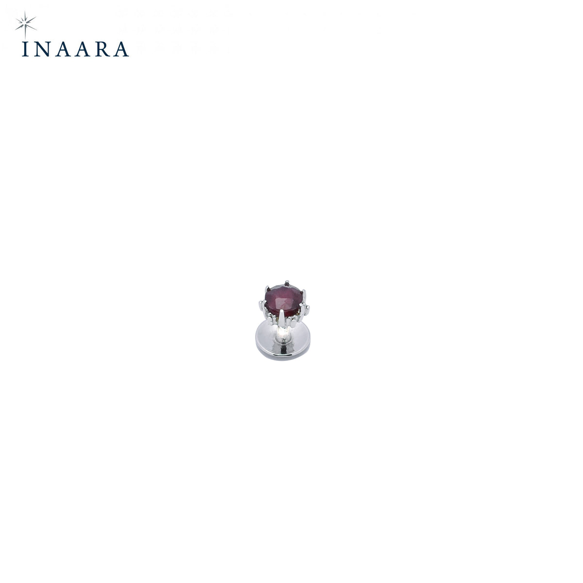 Buttons Single Garnet
