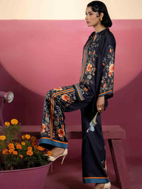 2 PIECE - EMBELLISHED SILK SUIT - Rabazka