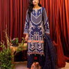 3 Piece - Embroidered Cotail Suit