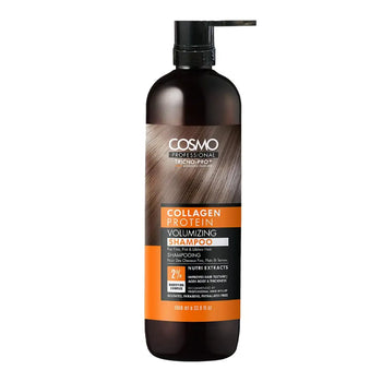 Cosmo Professional Collagen Proten Volumizing Shampoo 1000Ml - Mmall
