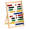 Wooden Colorful Beads Abacus With Stand [6*9 Inch] [Wd-914]