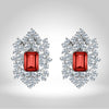 Garnet Queen Earrings