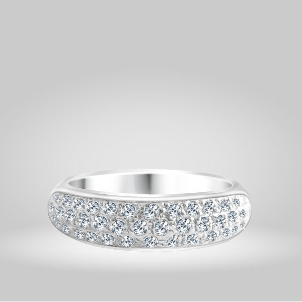 Sparkling cluster Ring