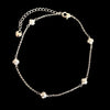 Multi Clover Anklet