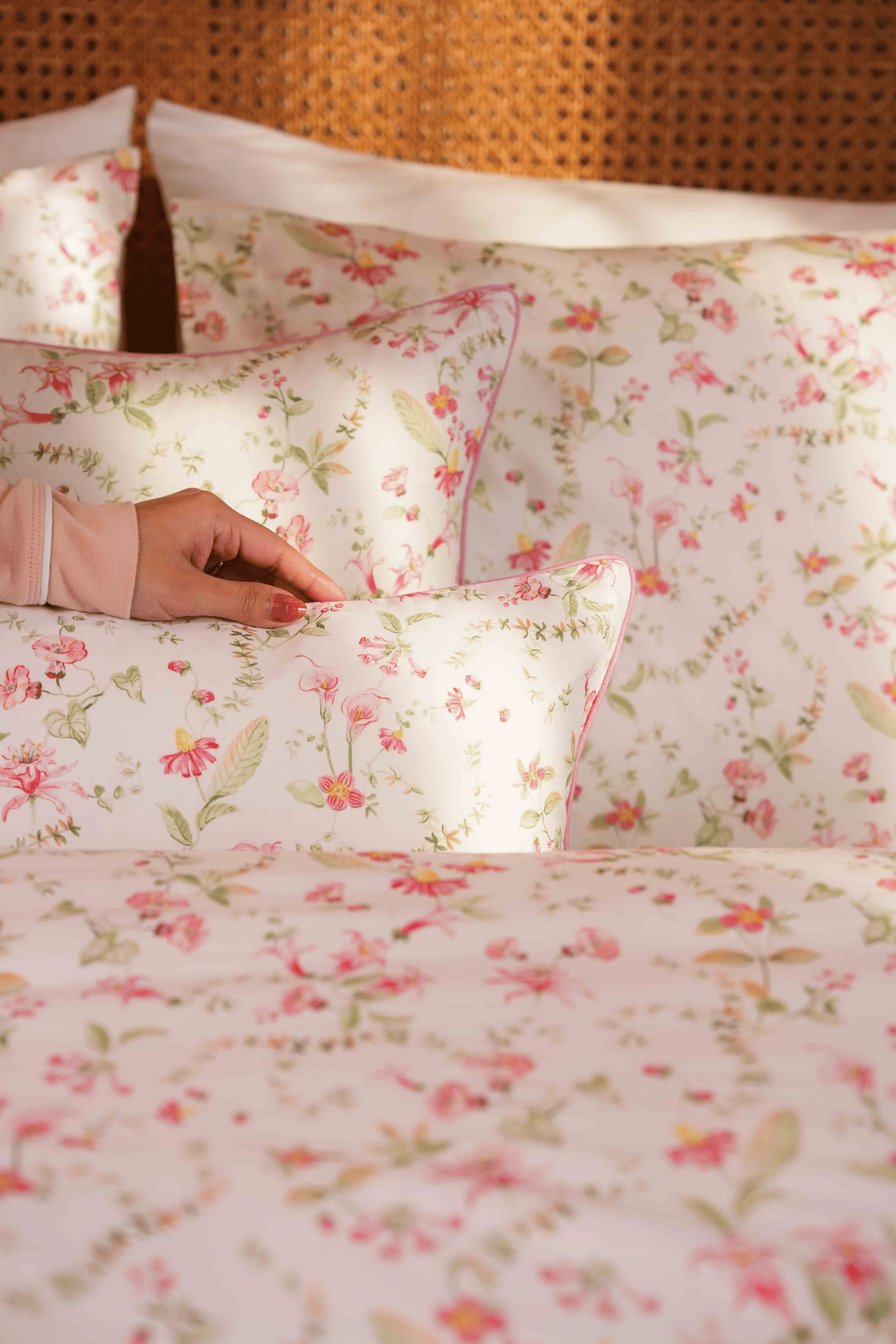 Dainty Blossom Percale Pillows & Cushions – view 6