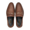 Oily Cow Leather Horse Bit Formal Loafer Style In Rubber Sole