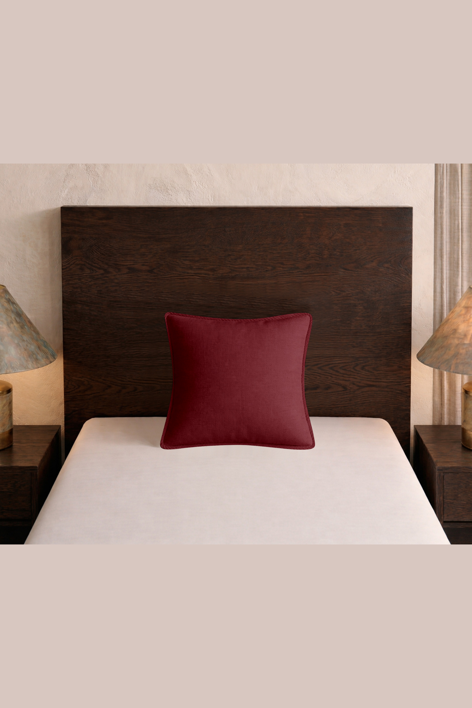 T200 Maroon Cushion Cover – view 3