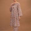 Safwa | Cocoa Charm – Printed Lawn 2PC Ready to Wear (P000424)