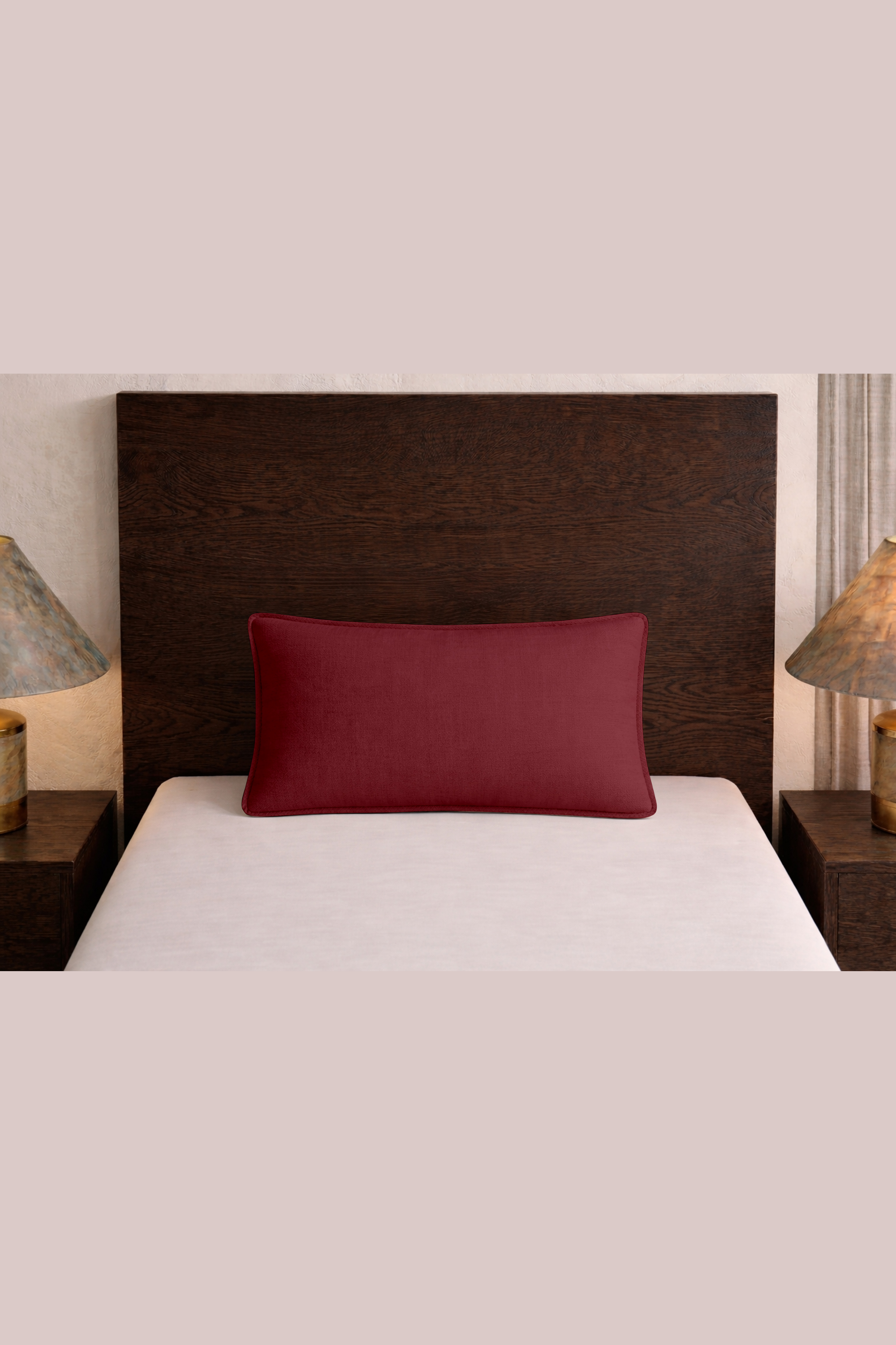T200 Maroon Cushion Cover – view 4